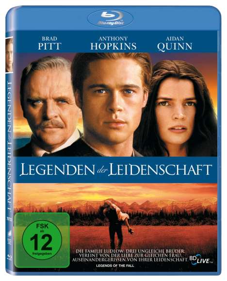 Legenden der Leidenschaft (Blu-ray), Blu-ray Disc