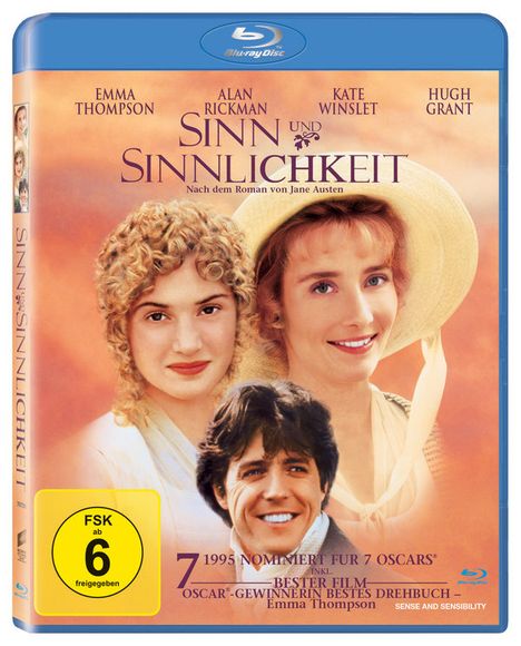 Sinn und Sinnlichkeit (1995) (Blu-ray), Blu-ray Disc
