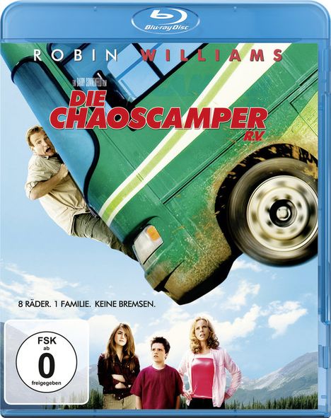 Die Chaoscamper (Blu-ray), Blu-ray Disc