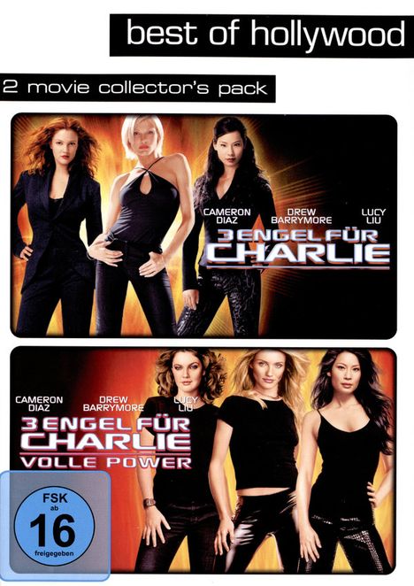 Drei Engel für Charlie / Drei Engel für Charlie: Volle Power, 2 DVDs