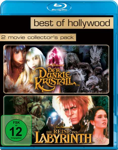 Der dunkle Kristall / Die Reise ins Labyrinth (Blu-ray), 2 Blu-ray Discs