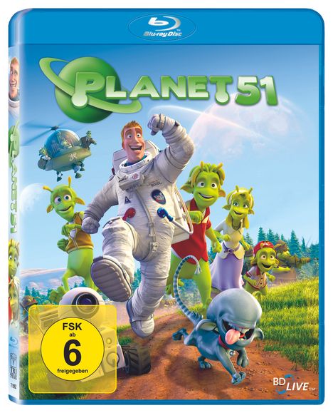Planet 51 (Blu-ray), Blu-ray Disc