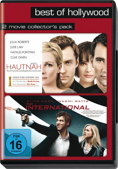 Hautnah / The International, 2 DVDs
