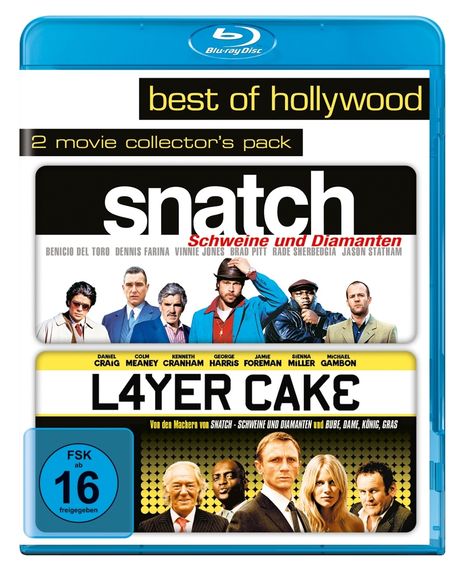 Snatch / Layer Cake (Blu-ray), 2 Blu-ray Discs