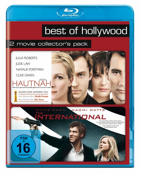Hautnah / The International (Blu-ray), 2 Blu-ray Discs