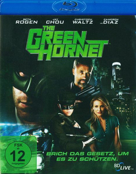 The Green Hornet (Blu-ray), Blu-ray Disc