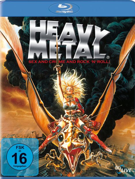 Heavy Metal (Blu-ray), Blu-ray Disc