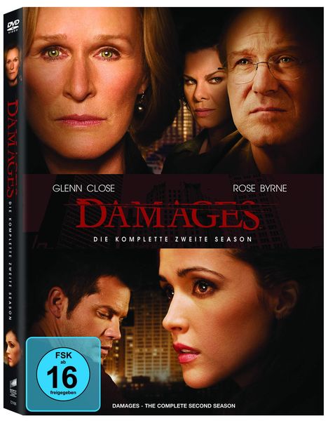 Damages Season 2, 3 DVDs