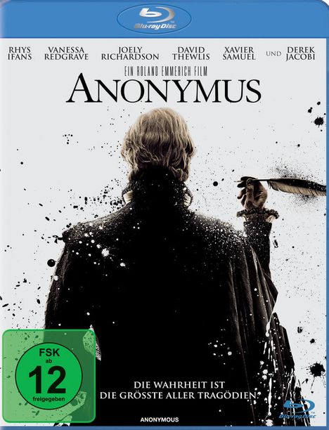 Anonymus (Blu-ray), Blu-ray Disc