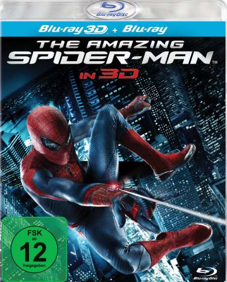 The Amazing Spider-Man (Special Edition) (3D &amp; 2D Blu-ray), 2 Blu-ray Discs