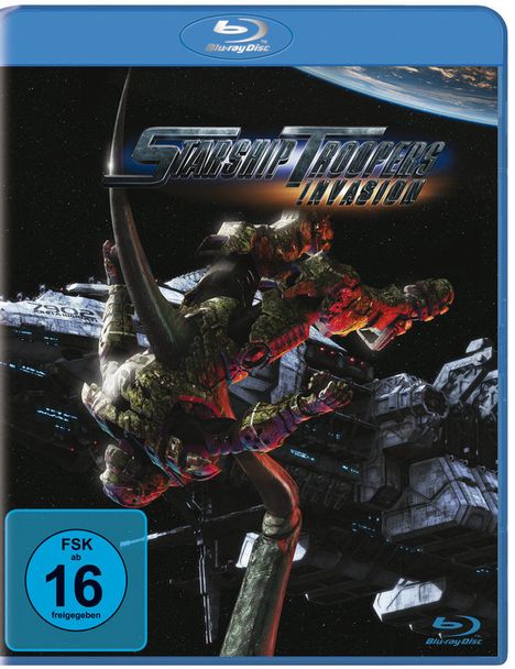 Starship Troopers: Invasion (Blu-ray), DVD