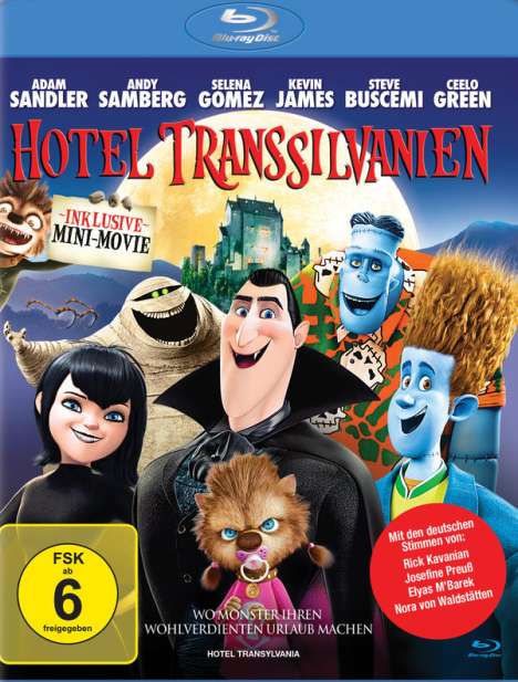 Hotel Transsilvanien (Blu-ray), Blu-ray Disc