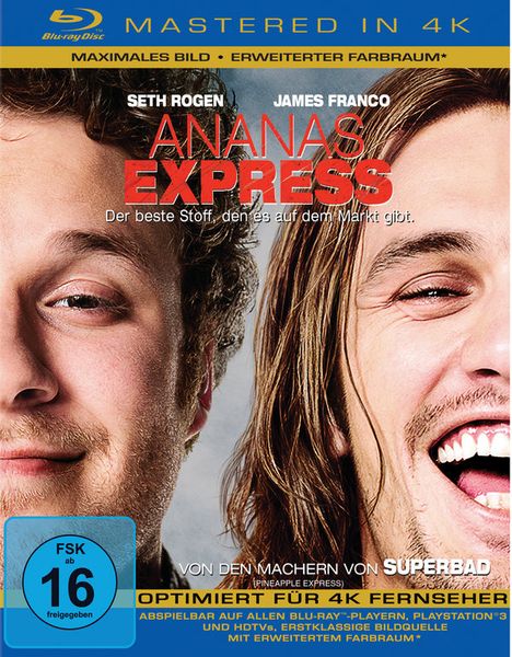 Ananas Express (Blu-ray Mastered in 4K), Blu-ray Disc