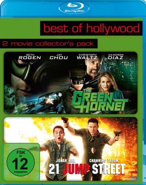 21 Jump Street / The Green Hornet (Blu-ray), 2 Blu-ray Discs