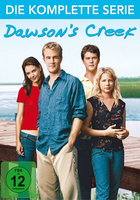 Dawson's Creek (Komplette Serie), 34 DVDs