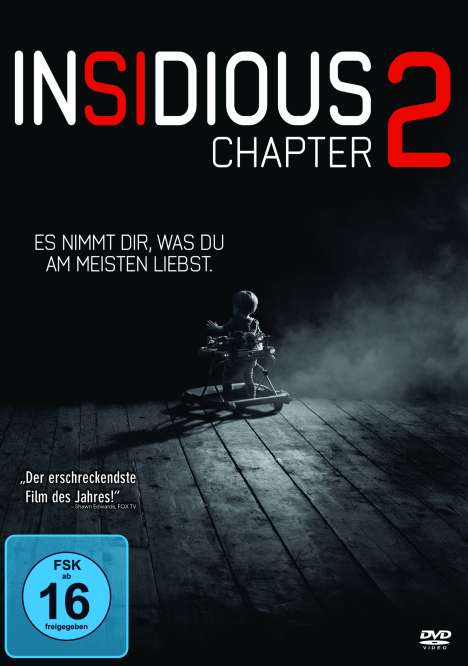 Insidious: Chapter 2, DVD