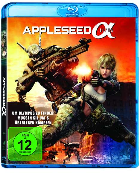 Appleseed: Alpha (Blu-ray), Blu-ray Disc