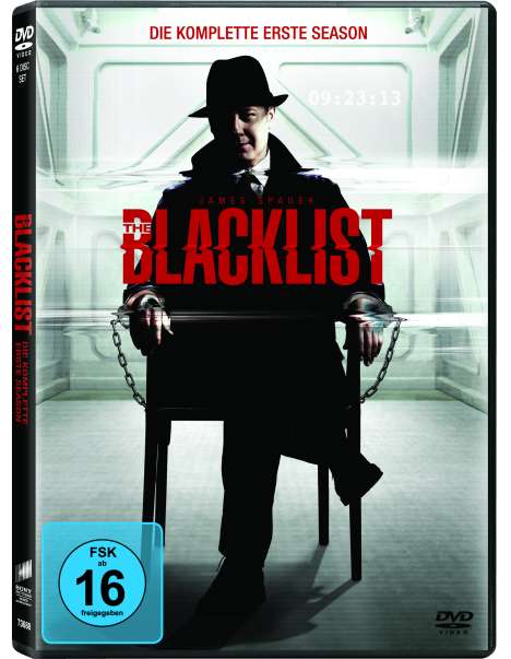 The Blacklist Staffel 1, 6 DVDs