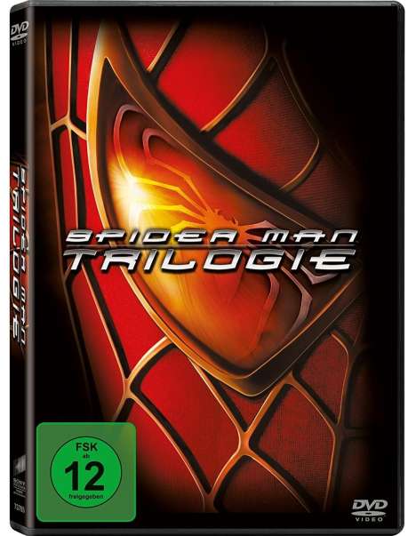 Spider-Man Trilogie, 3 DVDs