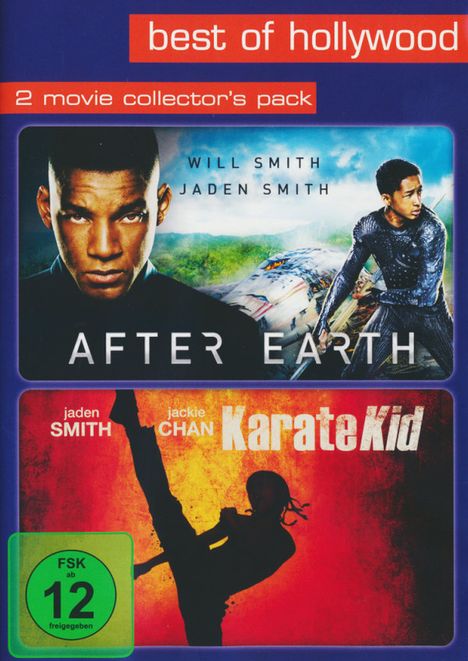 After Earth / Karate Kid, 2 DVDs