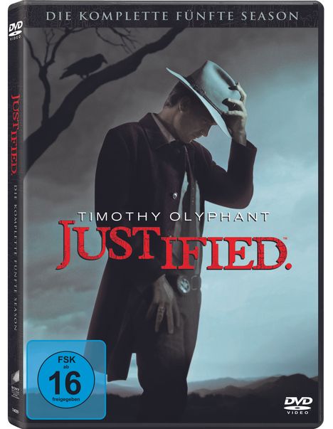Justified Season 5, 3 DVDs