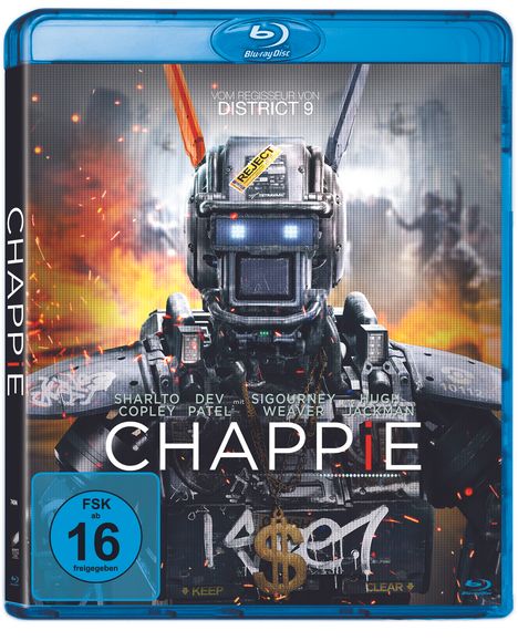 Chappie (Blu-ray), Blu-ray Disc