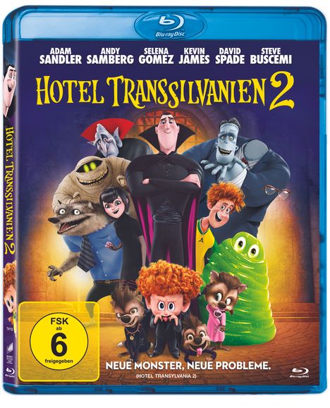 Hotel Transsilvanien 2 (Blu-ray), Blu-ray Disc