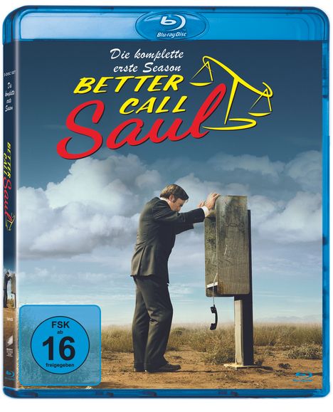 Better Call Saul Staffel 1 (Blu-ray), 3 Blu-ray Discs