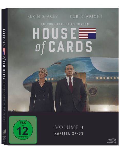 House Of Cards Season 3 (Blu-ray), 4 Blu-ray Discs