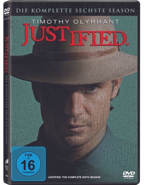 Justified Season 6 (finale Staffel), 3 DVDs