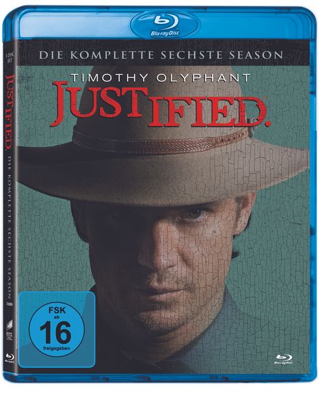 Justified Season 6 (finale Staffel) (Blu-ray), 3 Blu-ray Discs