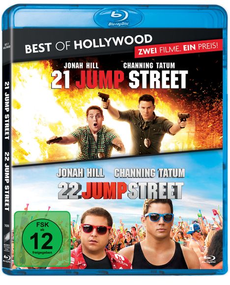 21 Jump Street / 22 Jump Street (Blu-ray), 2 Blu-ray Discs