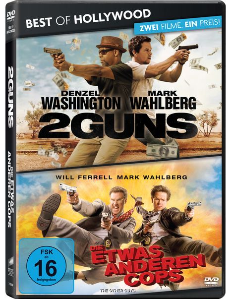 2 Guns / Die etwas anderen Cops, 2 DVDs