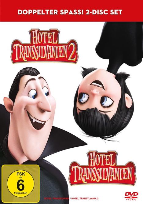 Hotel Transsilvanien 1 &amp; 2, 2 DVDs