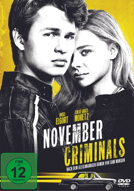 November Criminals, DVD