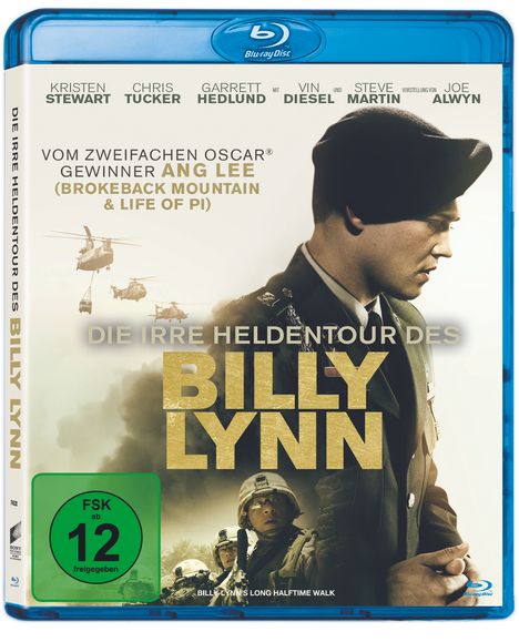 Die irre Heldentour des Billy Lynn (Blu-ray), Blu-ray Disc