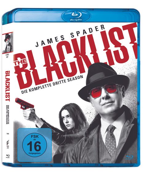 The Blacklist Staffel 3 (Blu-ray), 6 Blu-ray Discs