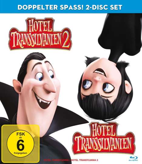 Hotel Transsilvanien 1 &amp; 2 (Blu-ray), 2 Blu-ray Discs
