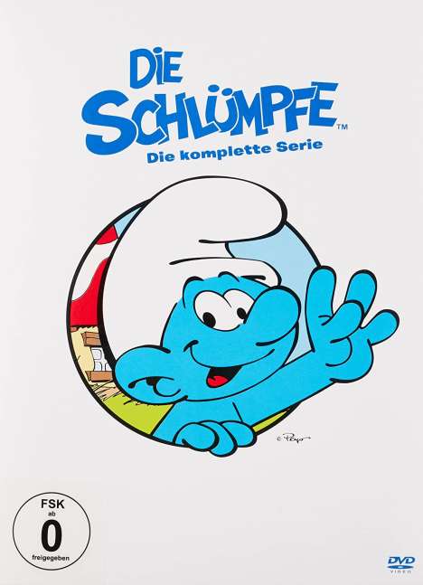 Die Schlümpfe (Komplette Serie), 43 DVDs