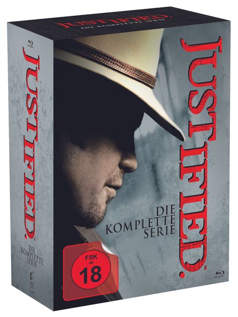 Justified (Komplette Serie) (Blu-ray), 18 Blu-ray Discs