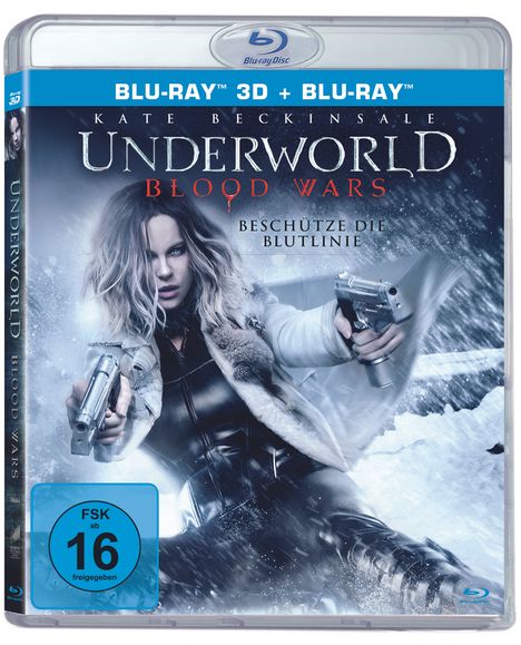 Underworld: Blood Wars (3D &amp; 2D Blu-ray), 2 Blu-ray Discs