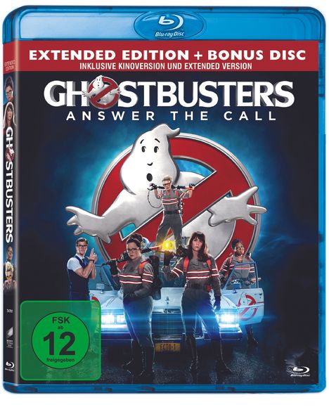 Ghostbusters (2016) (Blu-ray), 2 Blu-ray Discs