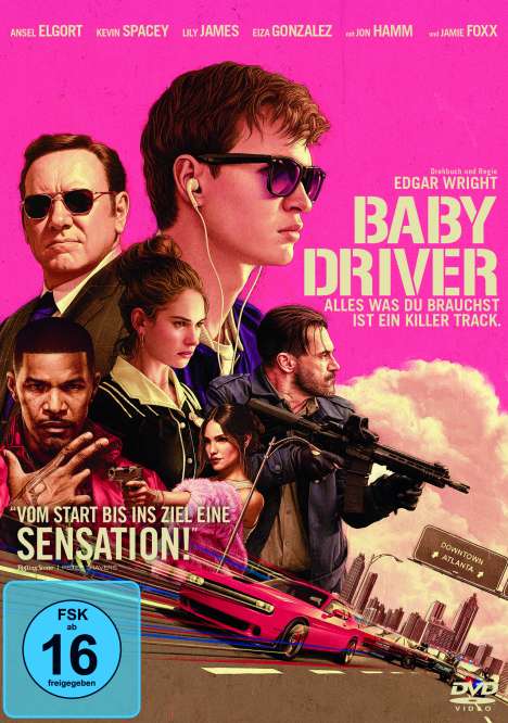Baby Driver, DVD