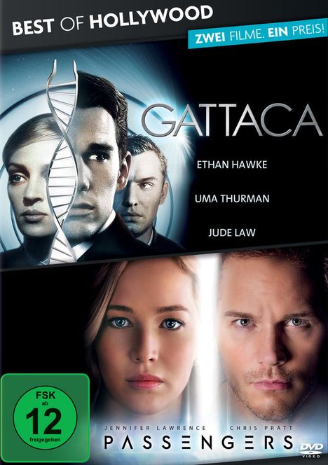 Gattaca / Passengers, 2 DVDs