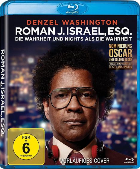 Roman J. Israel, ESQ (Blu-ray), Blu-ray Disc