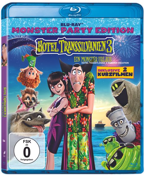 Hotel Transsilvanien 3 - Ein Monster Urlaub (Blu-ray), Blu-ray Disc