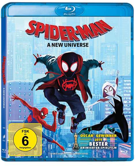 Spider-Man: A New Universe (Blu-ray), Blu-ray Disc