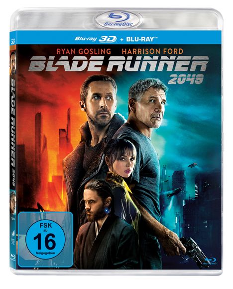 Blade Runner 2049 (3D &amp; 2D Blu-ray), 2 Blu-ray Discs