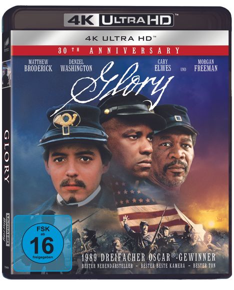 Glory (Ultra HD Blu-ray), Ultra HD Blu-ray