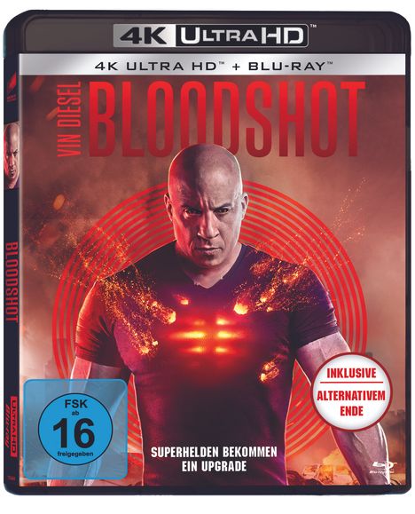 Bloodshot (2020) (Ultra HD Blu-ray &amp; Blu-ray), 1 Ultra HD Blu-ray und 1 Blu-ray Disc